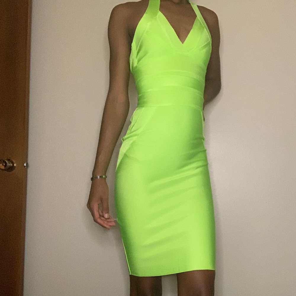 Green Fashion Nova dress